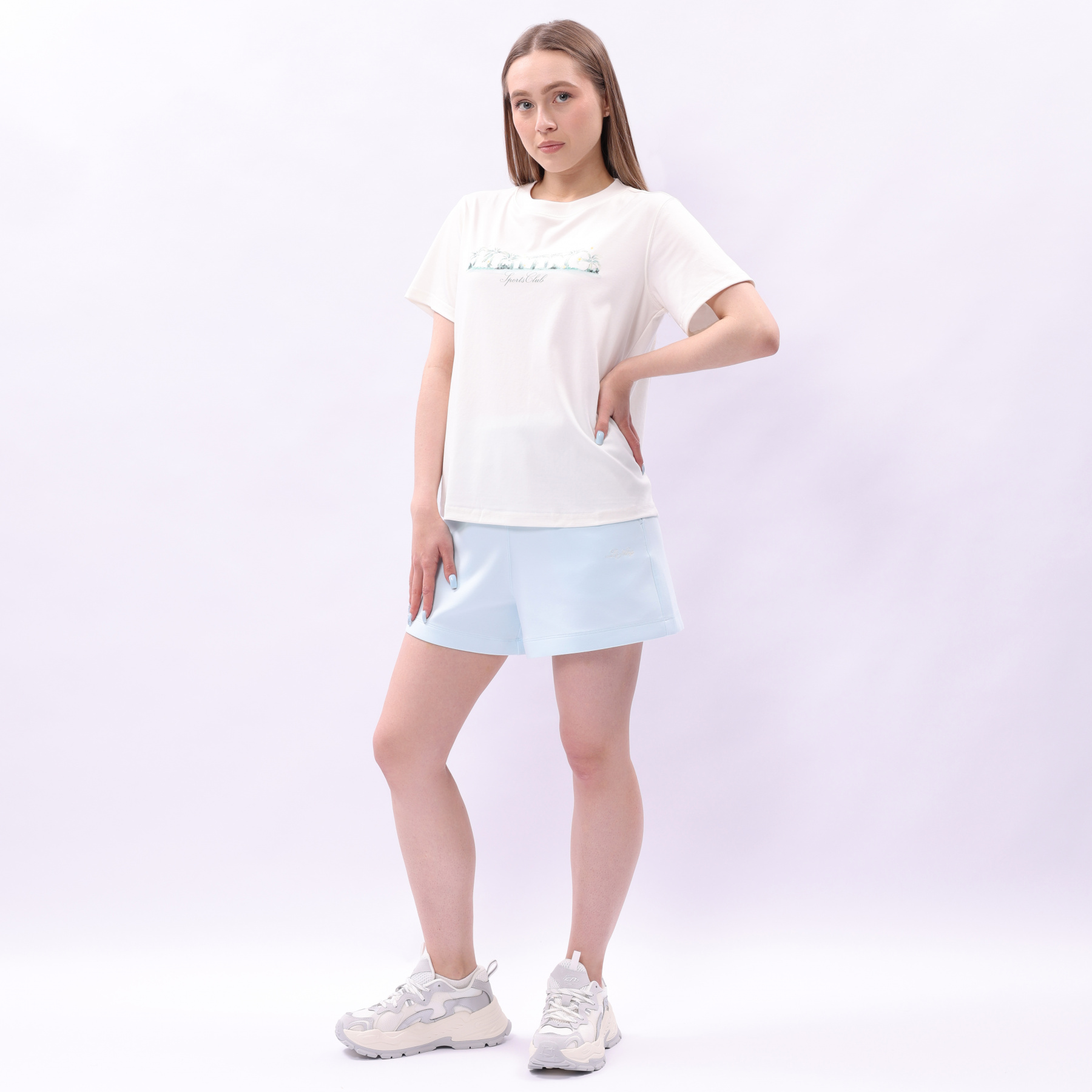 AHSV198-1 Футболка Lifestyle белый